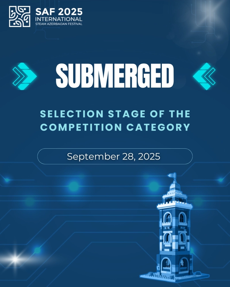 The selection stage of the Submerged competition category will be held!